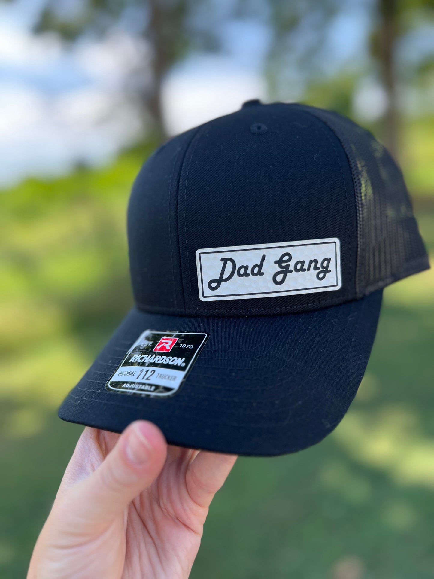 Golf Ball Texture Patch Hat