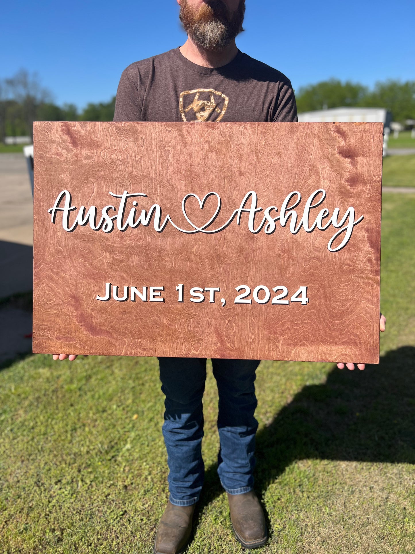 Custom Wedding Sign