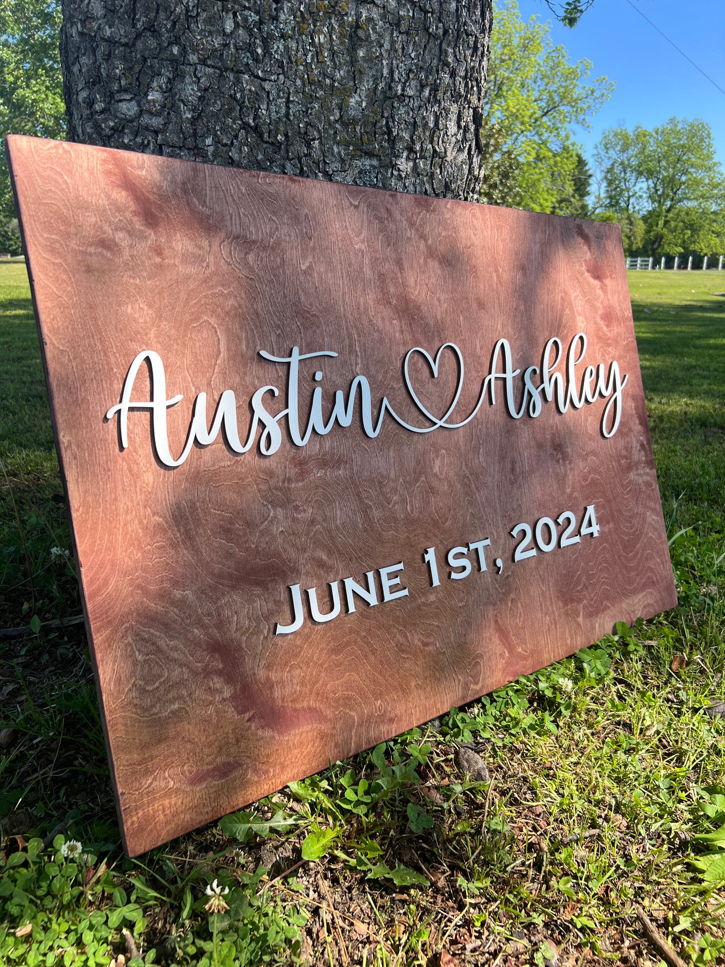 Custom Wedding Sign