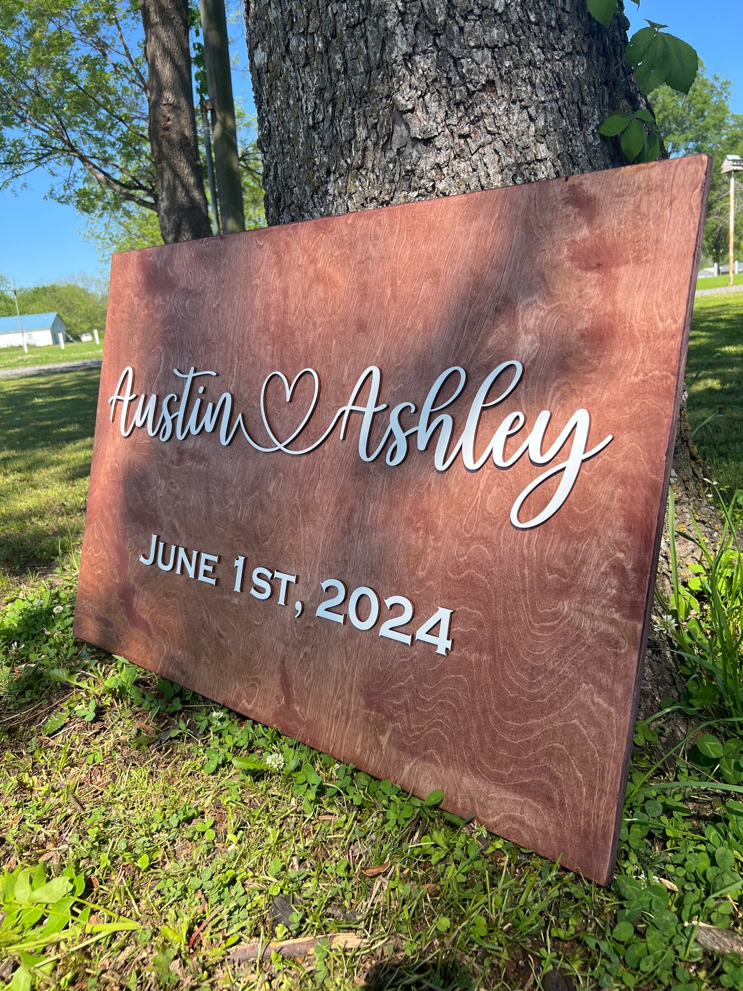 Custom Wedding Sign