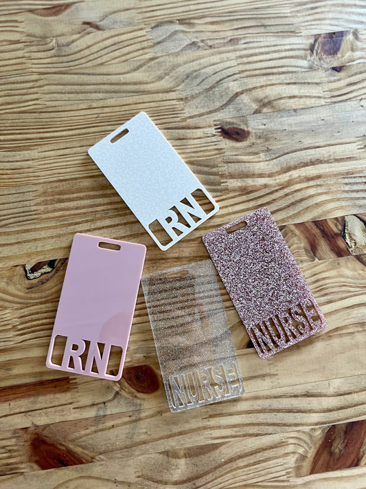 Acrylic Badge Buddies