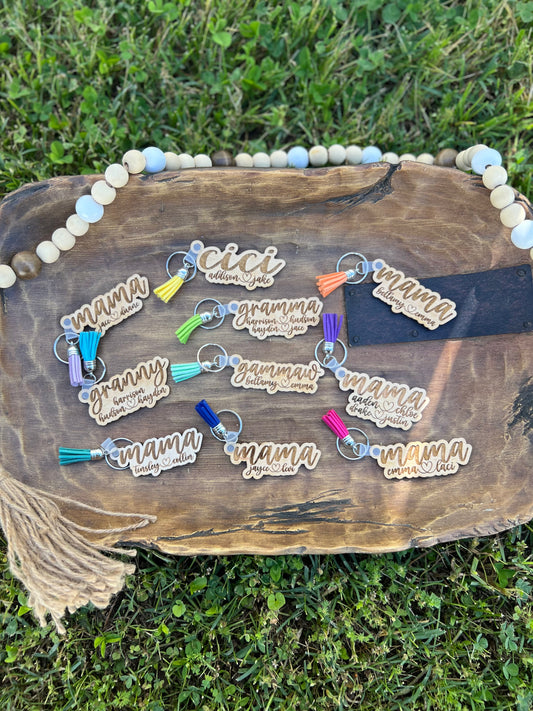 Custom ___ Keychain