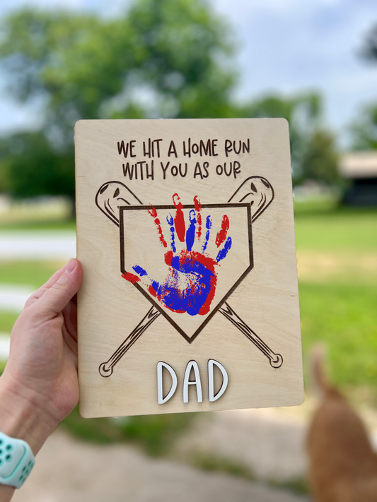 Father’s Day Home Run Sign