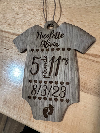 New Baby Ornament
