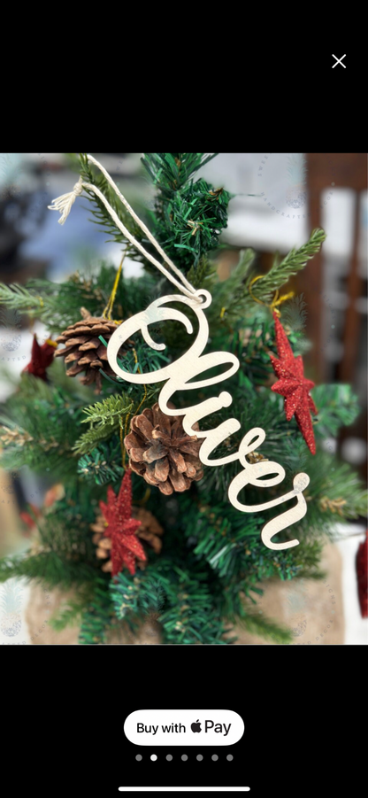 Custom Stocking Tags