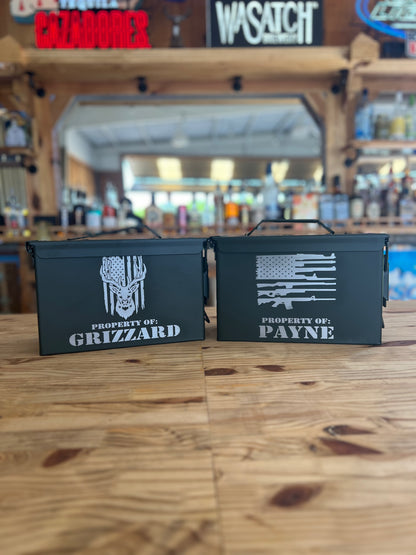 Custom Engraved Ammo Can