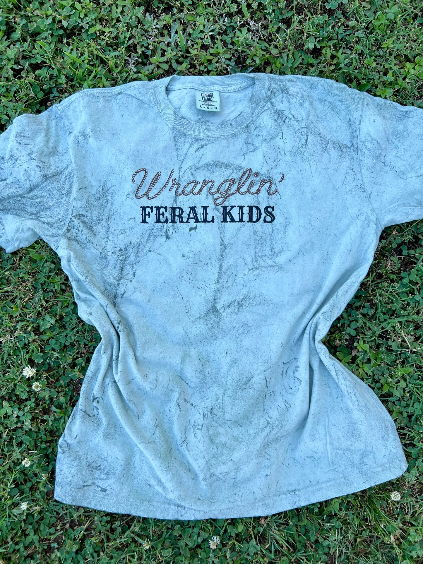 Wranglin’ Feral Kids Top