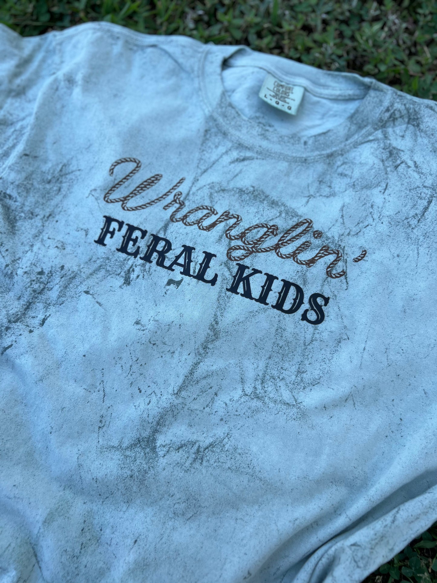Wranglin’ Feral Kids Top