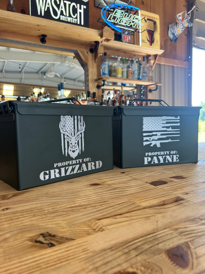 Custom Engraved Ammo Can