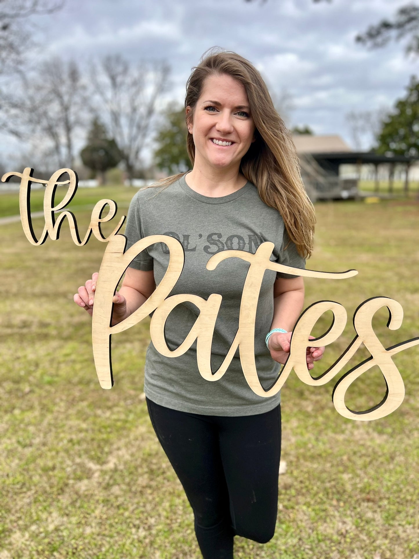 Single Layer Name Sign