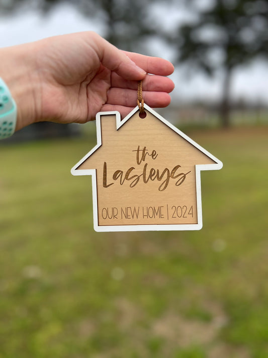 Home Christmas Ornament