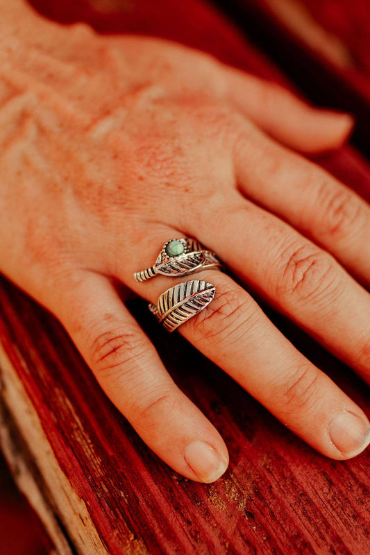 Feather Wrap Ring